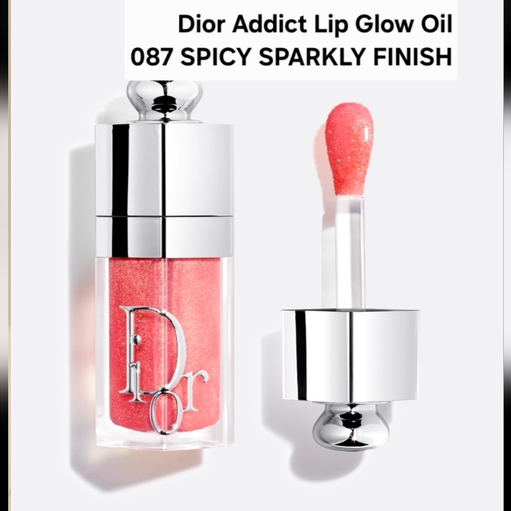 Dior Addict Lip Glow Oil 087 SPICY SPARKLY FINISH. BNIB
